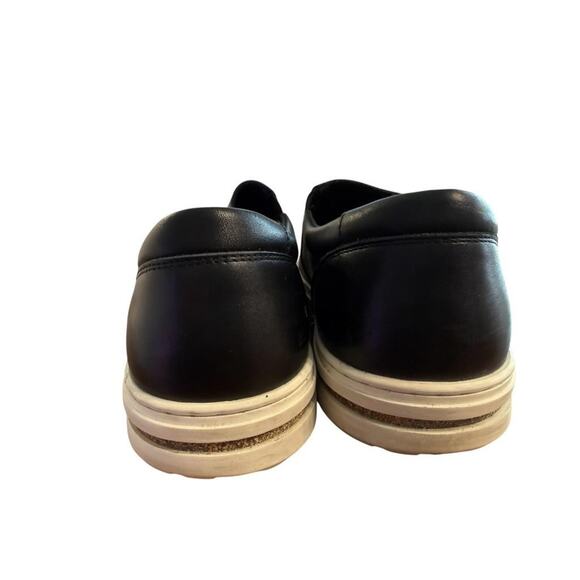 Birkenstock Oswego Black Leather Slip On Sneaker Men size 45 US 12 main image 4